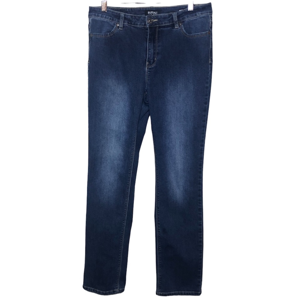 Buffalo Mid Rise Straight Boulevard Jeans